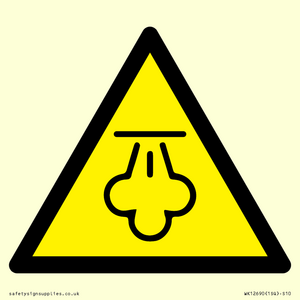 WK12690: Warning: Hot steam