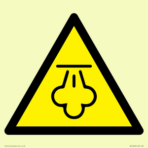 WK12690: Warning: Hot steam