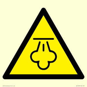 WK12690: Warning: Hot steam