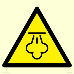 WK12690: Warning: Hot steam
