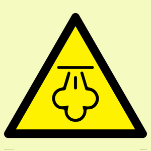 WK12690: Warning: Hot steam