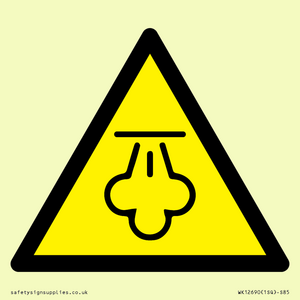 WK12690: Warning: Hot steam