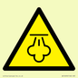 WK12690: Warning: Hot steam