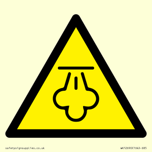 WK12690: Warning: Hot steam