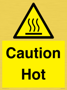 WK130: Caution Hot