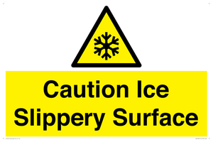 WK1329: Caution Ice - Slippery Surface