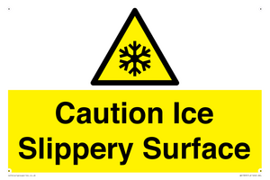WK1329: Caution Ice - Slippery Surface