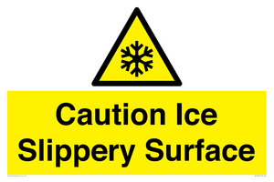 WK1329: Caution Ice - Slippery Surface
