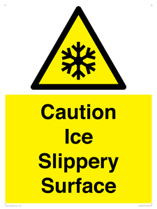 WK1329: Caution Ice - Slippery Surface