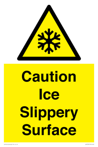 WK1329: Caution Ice - Slippery Surface