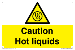 WK13814: Caution hot liquids
