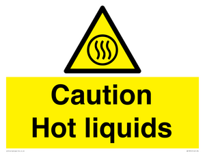 WK13814: Caution hot liquids