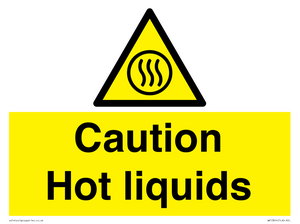 WK13814: Caution hot liquids