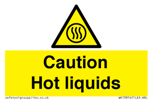 WK13814: Caution hot liquids