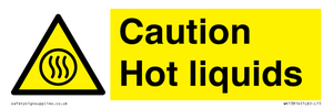WK13814: Caution hot liquids