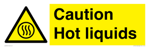 WK13814: Caution hot liquids