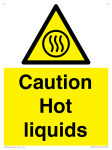 WK13814: Caution hot liquids