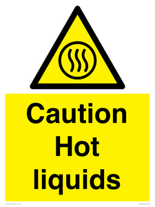 WK13814: Caution hot liquids