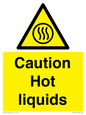 WK13814: Caution hot liquids