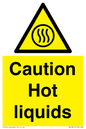 WK13814: Caution hot liquids
