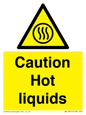 WK13814: Caution hot liquids