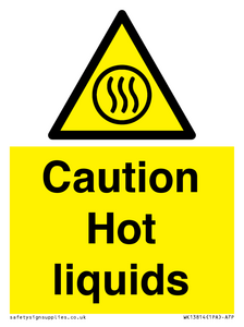 WK13814: Caution hot liquids