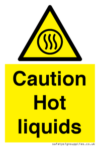 WK13814: Caution hot liquids