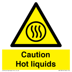 WK13814: Caution hot liquids