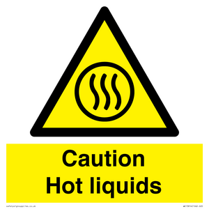 WK13814: Caution hot liquids