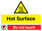 WK1439: Hot Surface. Do not touch