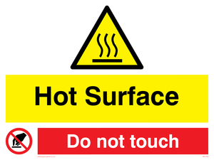 WK1439: Hot Surface. Do not touch