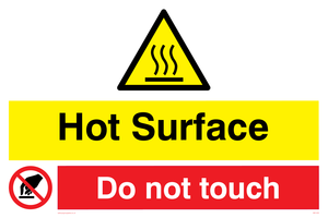 WK1439: Hot Surface. Do not touch