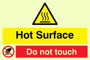 WK1439: Hot Surface. Do not touch
