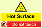 WK1439: Hot Surface. Do not touch