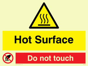 WK1439: Hot Surface. Do not touch