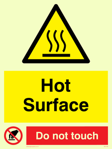 WK1439: Hot Surface. Do not touch
