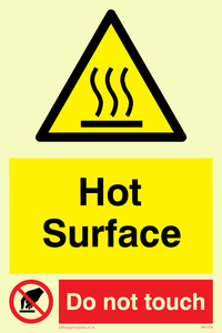 WK1439: Hot Surface. Do not touch