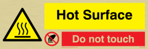 WK1439: Hot Surface. Do not touch