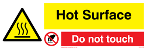 WK1439: Hot Surface. Do not touch