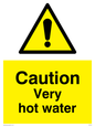 WK150: caution very hot water