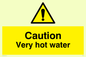 WK150: caution very hot water