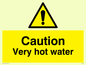 WK150: caution very hot water