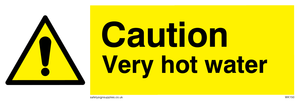 WK150: caution very hot water