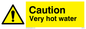WK150: caution very hot water