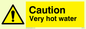 WK150: caution very hot water