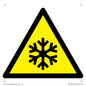 WK158: W010 Warning: Low temperature/freezing conditions