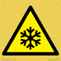 WK158: W010 Warning: Low temperature/freezing conditions