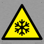 WK158: W010 Warning: Low temperature/freezing conditions