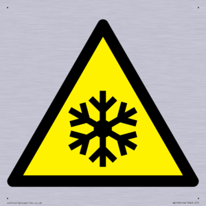 WK158: W010 Warning: Low temperature/freezing conditions