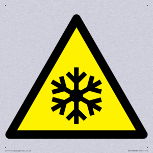 WK158: W010 Warning: Low temperature/freezing conditions